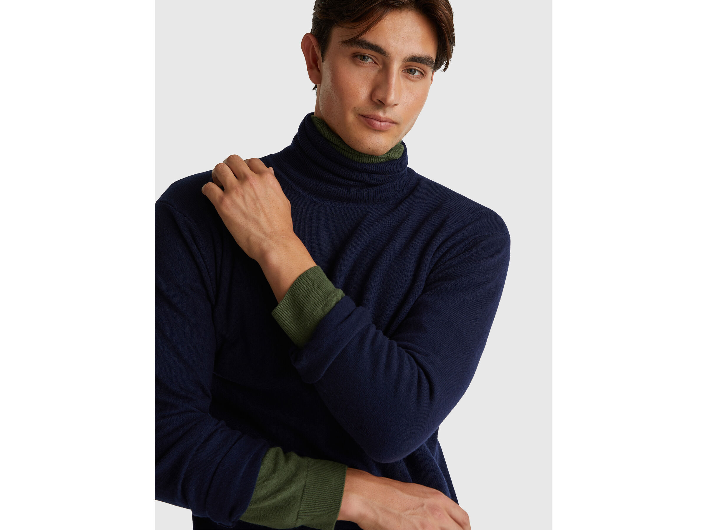 TURTLE NECK SWEATER Men image number 4